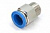 Пневмофитинг цанговый прямой с наружной резьбой PC 16-М20х1.5 HIMPT